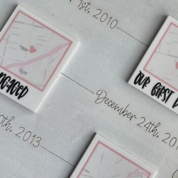 Intra απο ξύλο plywood 3mm-4mm πάχος – Η ιστορία της αγάπης μας Δίασταση  20x20 cm INTRAFABR-120007669 - Image 4