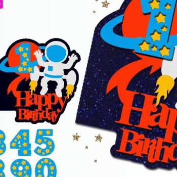 Intra απο ξύλο plywood 3mm-4mm πάχος – Κάρτα Outer Space 3D Δίασταση  20x20 cm INTRAFABR-105344034 - Image 1