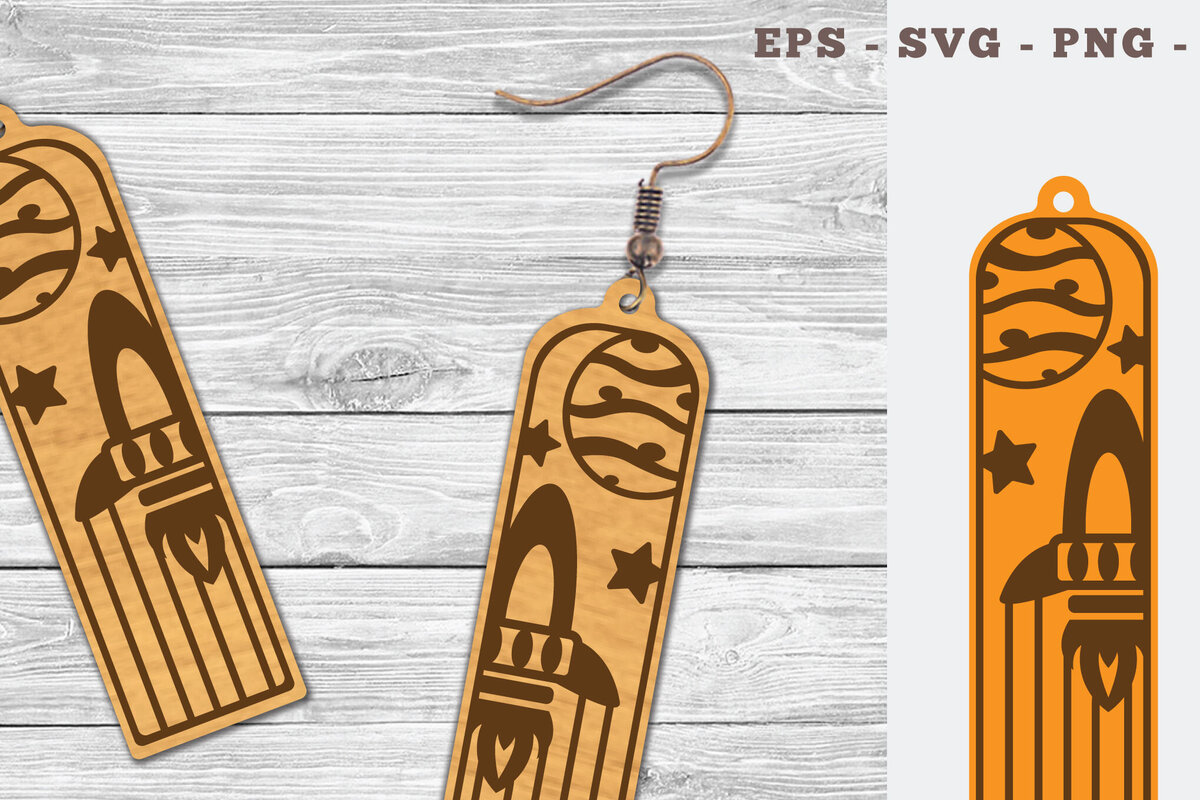 Intra απο ξύλο plywood 3mm-4mm πάχος – Σκουλαρίκια κοπής με λέιζερ του εξωτερικού χώρου 2 Δίασταση  5x5 cm INTRAFABR-103064557