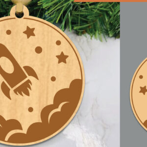 Intra απο ξύλο plywood 3mm-4mm πάχος – Στολίδι κοπής με λέιζερ του εξωτερικού χώρου 2 Δίασταση  20x20 cm INTRAFABR-106401892