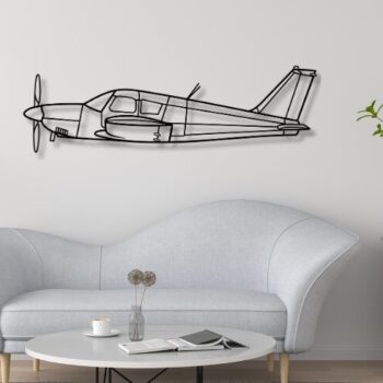 Intra απο ξύλο plywood 3mm-4mm πάχος – PA-28 Cherokee Vector αεροπλάνο Dxf Δίασταση 20x20 cm INTRAFABR-117186915 - Image 2