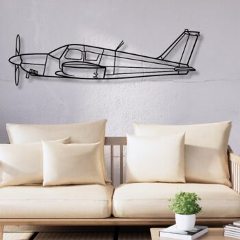 Intra απο ξύλο plywood 3mm-4mm πάχος – PA-28 Cherokee Vector αεροπλάνο Dxf Δίασταση 20x20 cm INTRAFABR-117186915 - Image 3