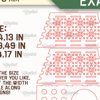 Intra απο ξύλο plywood 3mm-4mm πάχος – Στήριγμα πινέλου βαφής Δίασταση  20x20 cm INTRAFABR-98145514 - Image 2