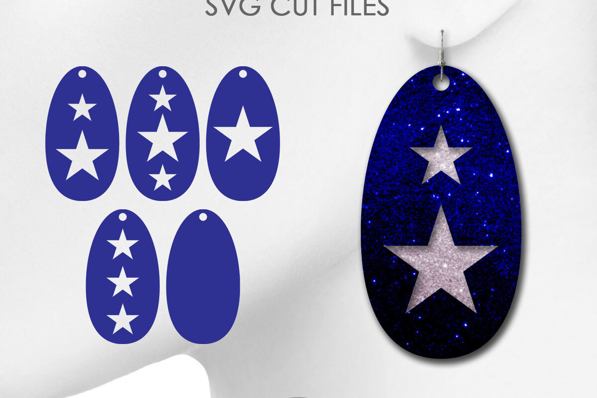 Intra απο ξύλο plywood 3mm-4mm πάχος – Οβάλ Σκουλαρίκι, Αστέρι Σκουλαρίκι Δίασταση  5x5 cm INTRAFABR-30644111