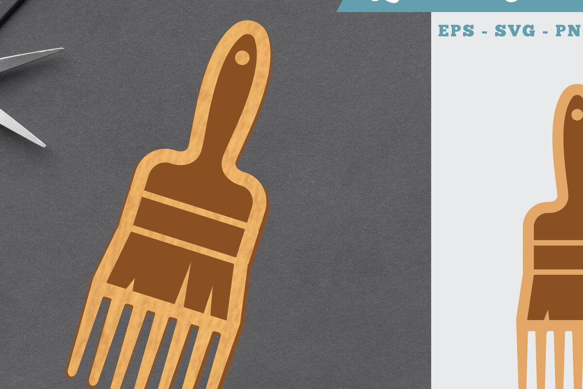 Intra απο ξύλο plywood 3mm-4mm πάχος – Πινέλο Comb Δίασταση  20x20 cm INTRAFABR-105417753