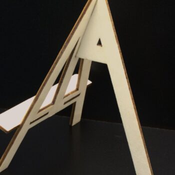 Intra απο ξύλο plywood 3mm-4mm πάχος – Painter Easel για Κορνίζες, Εικόνες Δίασταση 20x20 cm INTRAFABR-117140439 - Image 3