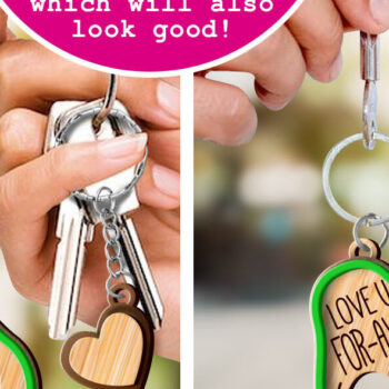 Intra απο ξύλο plywood 3mm-4mm πάχος – Ζευγάρι μπρελόκ φρούτων | Αστεία φρούτα Δίασταση  5x5 cm INTRAFABR-68200898 - Image 4