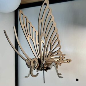 Intra απο ξύλο plywood 3mm-4mm πάχος - Butterfly 3D Puzzle 3mm Δίασταση 30x30 cm Intraeaxys-eox8lkj1