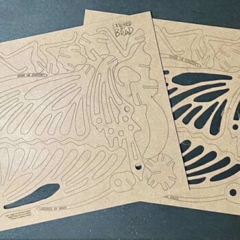 Intra απο ξύλο plywood 3mm-4mm πάχος - Butterfly 3D Puzzle 3mm Δίασταση 30x30 cm Intraeaxys-eox8lkj1 - Image 3