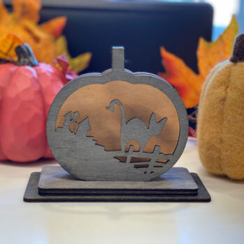 Intra απο ξύλο plywood 3mm-4mm πάχος - Διακόσμηση κολοκύθας Δίασταση 30x30 cm Intraeaxys-078ygxno - Image 1