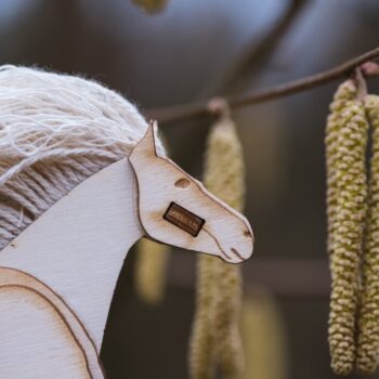 Intra απο ξύλο plywood 3mm-4mm πάχος - Πολυεπίπεδο άλογο Δίασταση 30x30 cm Intraeaxys-ro6yle67 - Image 3