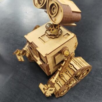 Intra απο ξύλο plywood 3mm-4mm πάχος - Wall-E 3D Puzzle Δίασταση 30x30 cm Intraeaxys-qom665p1 - Image 5