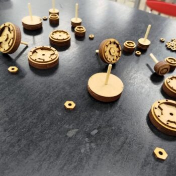 Intra απο ξύλο plywood 3mm-4mm πάχος - Wall-E 3D Puzzle Δίασταση 30x30 cm Intraeaxys-qom665p1 - Image 7