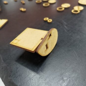 Intra απο ξύλο plywood 3mm-4mm πάχος - Wall-E 3D Puzzle Δίασταση 30x30 cm Intraeaxys-qom665p1 - Image 8