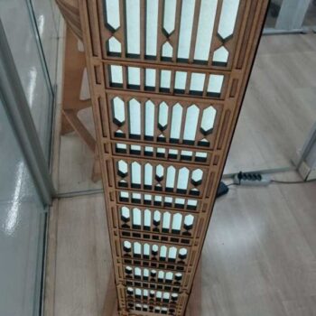 Intra απο ξύλο plywood 3mm-4mm πάχος - Big Ben 3D 2100mm Δίασταση 30x30 cm Intraeaxys-67wzz987 - Image 5