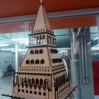 Intra απο ξύλο plywood 3mm-4mm πάχος - Big Ben 3D 2100mm Δίασταση 30x30 cm Intraeaxys-67wzz987 - Image 8