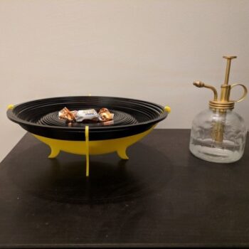 Intra απο ξύλο plywood 3mm-4mm πάχος - Σπιράλ Μπολ Ακρυλικό 3mm Δίασταση 20x20 cm Intraeaxys-67wl52w1 - Image 1