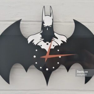 Intra απο ξύλο plywood 3mm-4mm πάχος - Ρολόι Μπάτμαν Δίασταση 20x20 cm Intraeaxys-eo0q4431