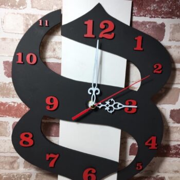 Intra απο ξύλο plywood 3mm-4mm πάχος - Διακοσμητικό μοντέρνο και σύγχρονο ρολόι τοίχου Δίασταση 20x20 cm Intraeaxys-67wly6l1 - Image 1