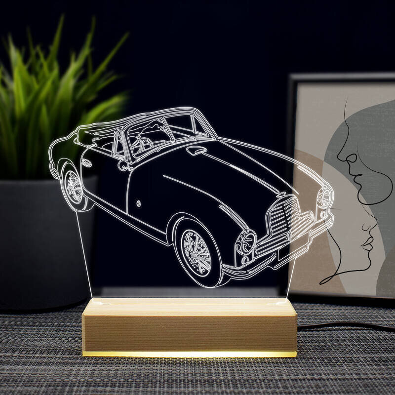Intra απο ξύλο plywood 3mm-4mm πάχος - Aston Martin 3D Night Light Δίασταση 20x20 cm Intraeaxys-eo0qd951