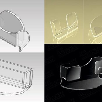 Intra απο ξύλο plywood 3mm-4mm πάχος - Ακρυλικές θήκες επαγγελματικών καρτών Δίασταση 20x20 cm Intraeaxys-ro6yxv27 - Image 1