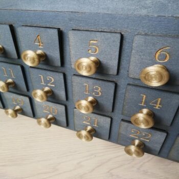 Intra απο ξύλο plywood 3mm-4mm πάχος - Αρχείο PDF προτύπου Advent Calendar Δίασταση 30x30 cm Intraeaxys-lopq4kx7 - Image 4