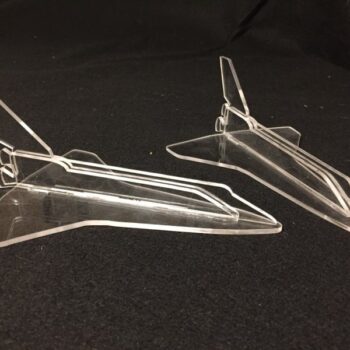 Intra απο ξύλο plywood 3mm-4mm πάχος - Διαστημικό λεωφορείο Ακρυλικό Δίασταση 20x20 cm Intraeaxys-zo98mey1 - Image 3