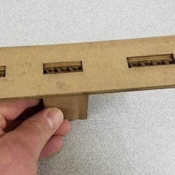 Intra απο ξύλο plywood 3mm-4mm πάχος - Εκτοξευτής για Cardboard Jet v6 Δίασταση 30x30 cm Intraeaxys-r1z02wno - Image 1