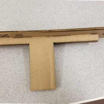 Intra απο ξύλο plywood 3mm-4mm πάχος - Εκτοξευτής για Cardboard Jet v6 Δίασταση 30x30 cm Intraeaxys-r1z02wno - Image 3