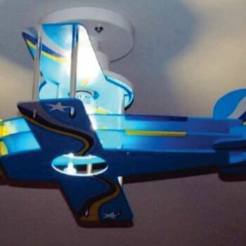 Intra απο ξύλο plywood 3mm-4mm πάχος - Φωτιστικό αεροπλάνου Δίασταση 30x30 cm Intraeaxys-eo4y4vwo - Image 5