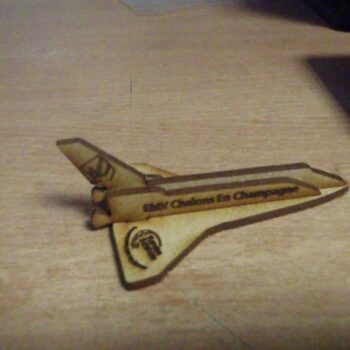 Intra απο ξύλο plywood 3mm-4mm πάχος - Διαστημόπλοιο Δίασταση 30x30 cm Intraeaxys-qom65z51 - Image 1