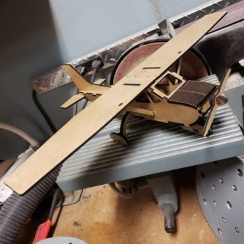 Intra απο ξύλο plywood 3mm-4mm πάχος - Ξύλινο μοντέλο Cessna Δίασταση 30x30 cm Intraeaxys-p7ymvv67 - Image 1