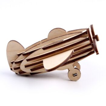 Intra απο ξύλο plywood 3mm-4mm πάχος - Μικρό παιχνίδι αεροπλάνο Δίασταση 30x30 cm Intraeaxys-voq2nmjo - Image 3