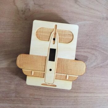 Intra απο ξύλο plywood 3mm-4mm πάχος - Διακόπτης αεροπλάνου Δίασταση 30x30 cm Intraeaxys-d1lm58zo - Image 1