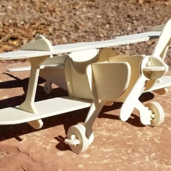 Intra απο ξύλο plywood 3mm-4mm πάχος - Bi-Plane 3D Puzzle Δίασταση 30x30 cm Intraeaxys-6o3yggk7 - Image 3