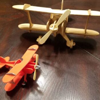 Intra απο ξύλο plywood 3mm-4mm πάχος - Bi-Plane 3D Puzzle Δίασταση 30x30 cm Intraeaxys-6o3yggk7 - Image 4