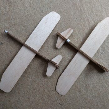 Intra απο ξύλο plywood 3mm-4mm πάχος - Balsa Glider Δίασταση 30x30 cm Intraeaxys-91jd32l1 - Image 1