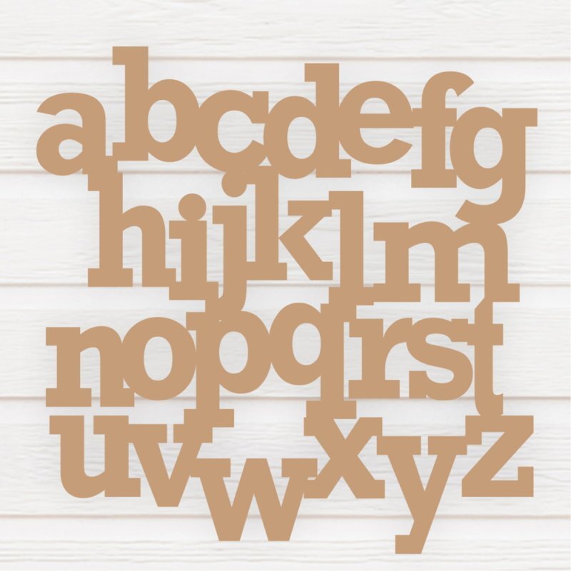 Intra απο ξύλο plywood 3mm-4mm πάχος - Ξύλινη πινακίδα αλφαβήτου Παιδική διακόσμηση δωματίου Δίασταση 30x30 cm Intraeaxys-d1l5mdp7