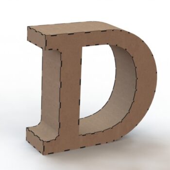 Intra απο ξύλο plywood 3mm-4mm πάχος - Αλφαβητάρι D 3mm 6mm Δίασταση 30x30 cm Intraeaxys-qommvm5o - Image 1