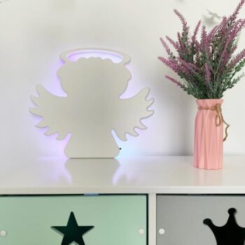 Intra απο ξύλο plywood 3mm-4mm πάχος - Διακόσμηση Παιδικού Δωματίου Βρεφονηπιακού Δωματίου Αγγέλου Δίασταση 30x30 cm Intraeaxys-e1gw5gxo - Image 1