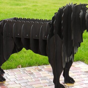 Intra απο ξύλο plywood 3mm-4mm πάχος - Lion BBQ Grill CNC Plasma Δίασταση 30x30 cm Intraeaxys-075ykjpo - Image 1