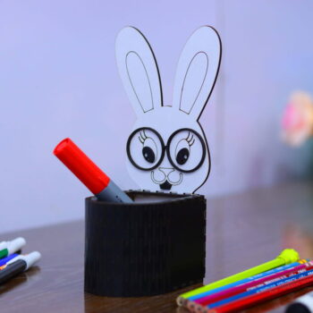 Intra απο ξύλο plywood 3mm-4mm πάχος - Βάση στυλό λαγουδάκι 3mm Δίασταση 30x30 cm Intraeaxys-eo20dl37 - Image 9