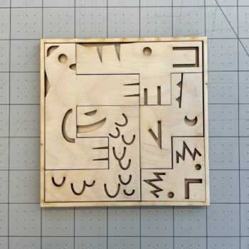 Intra απο ξύλο plywood 3mm-4mm πάχος - Παζλ με ζώα Δίασταση 30x30 cm Intraeaxys-yon02eg7 - Image 3