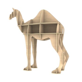 Intra απο ξύλο plywood 3mm-4mm πάχος - Ξύλινο ράφι καμήλας Μοντέρνο ράφι αποθήκευσης Δίασταση 30x30 cm Intraeaxys-qomm424o - Image 4