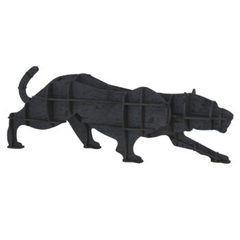 Intra απο ξύλο plywood 3mm-4mm πάχος - Έπιπλα πάνελ για βιβλιοθήκες Puma Panther Cheetah Shelf Animal Δίασταση 30x30 cm Intraeaxys-6o3yldr7 - Image 3