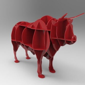 Intra απο ξύλο plywood 3mm-4mm πάχος - Ράφι ταύρου Δίασταση 30x30 cm Intraeaxys-eoxl6rxo - Image 1