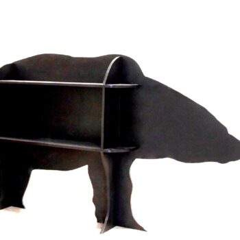 Intra απο ξύλο plywood 3mm-4mm πάχος - Ξύλινο ράφι αρκούδας Δίασταση 30x30 cm Intraeaxys-6o3y30p7 - Image 1