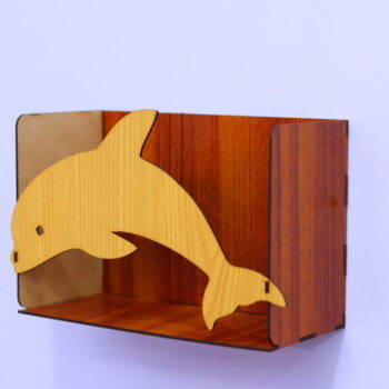 Intra απο ξύλο plywood 3mm-4mm πάχος - Ράφι τοίχου Dolphin Δίασταση 30x30 cm Intraeaxys-eoxlkmvo - Image 9