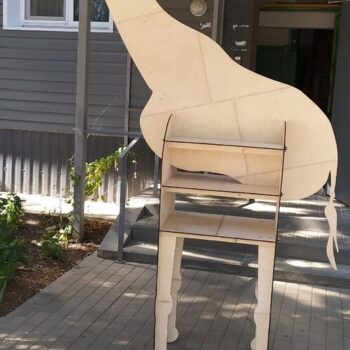 Intra απο ξύλο plywood 3mm-4mm πάχος - Giraffe Shelf Giraffe Kids Toy Book Ράφι Δίασταση 30x30 cm Intraeaxys-eo208nl7 - Image 1