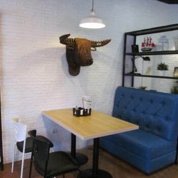 Intra απο ξύλο plywood 3mm-4mm πάχος - Bull Head Ξύλινη διακόσμηση τοίχου Δίασταση 30x30 cm Intraeaxys-6o3ygnr7 - Image 1